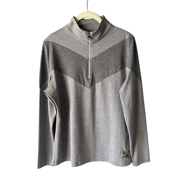 FootJoy FJ 3/4 Zip Long Sleeve Sweatshirt Embroidery High Neck Excellent M - Picture 1 of 8